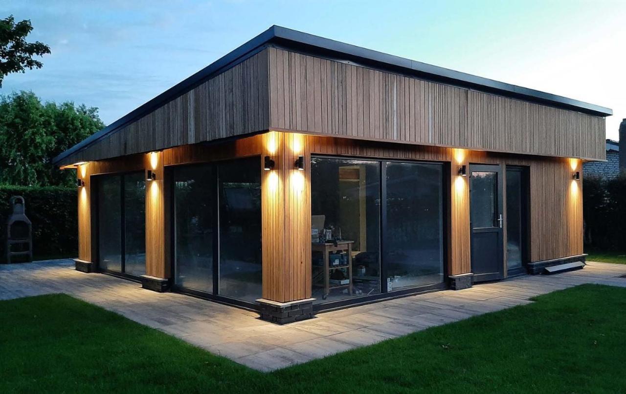 Luxe Recreatie Bungalow No 10 Scherpenisse Esterno foto