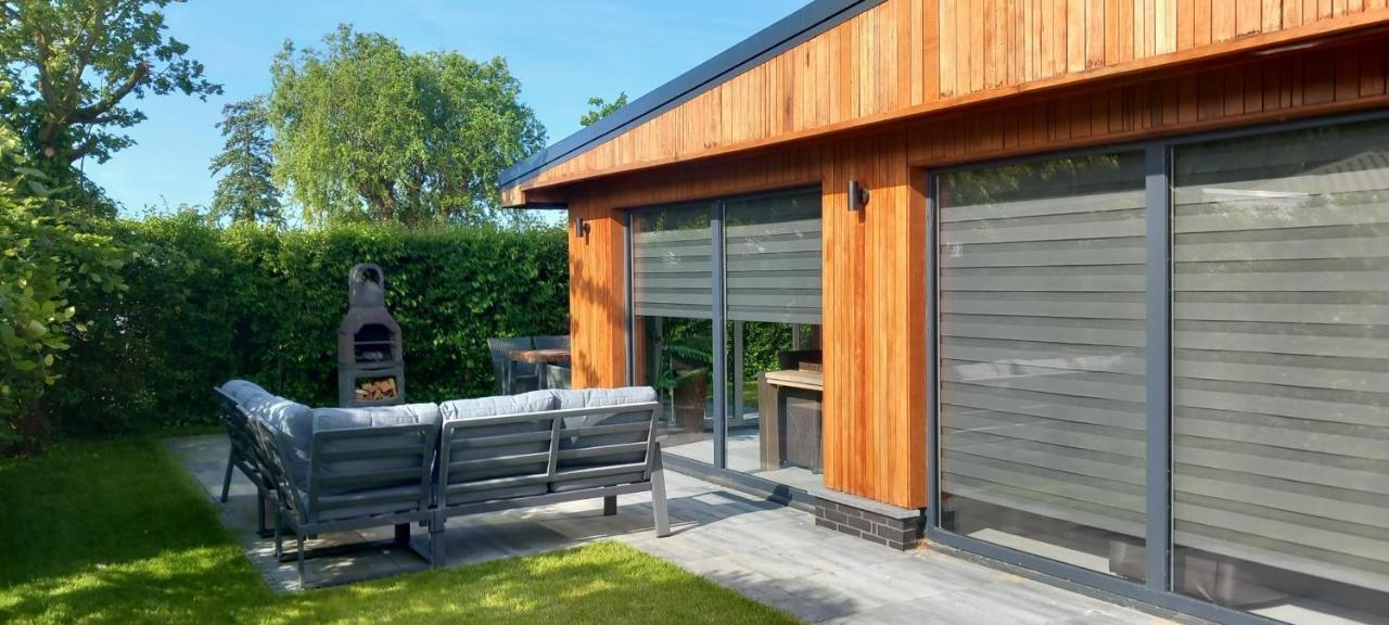Luxe Recreatie Bungalow No 10 Scherpenisse Esterno foto